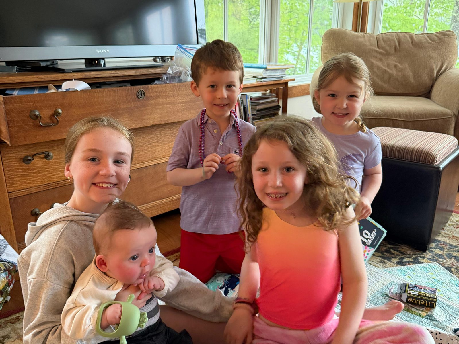 The cousins, assembled