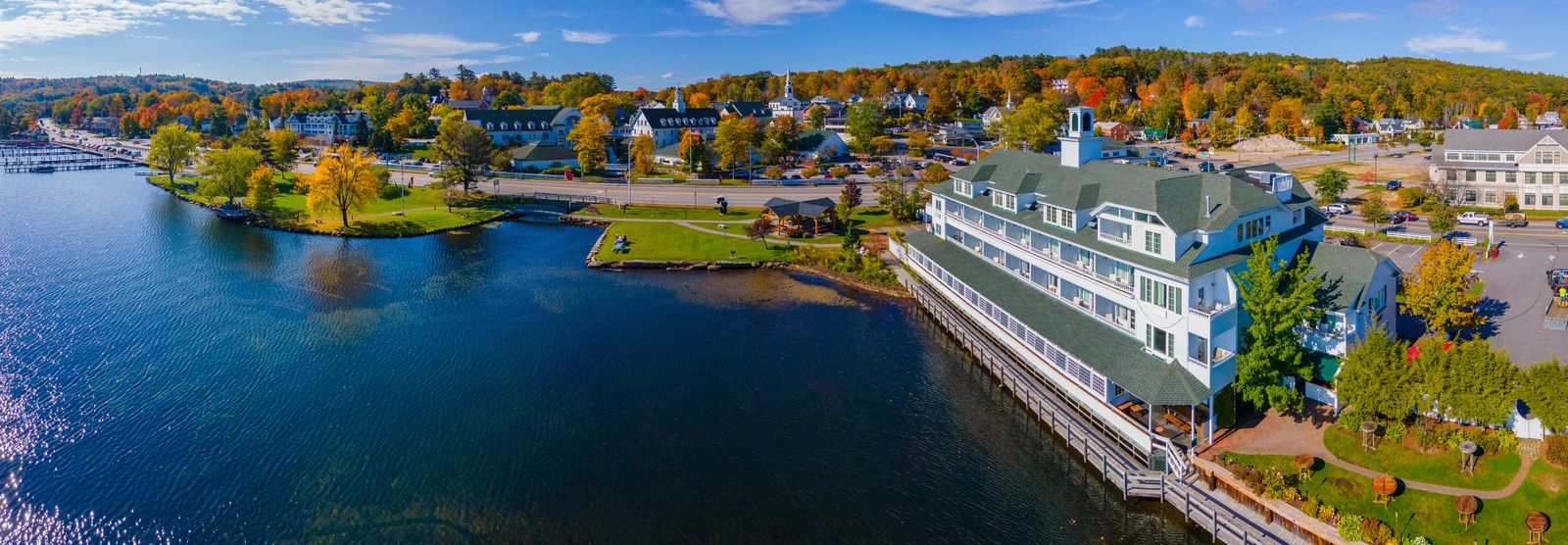 Meredith Bay from above